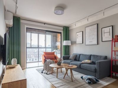 中天吾乡-85㎡-现代风效果图