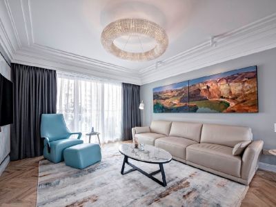 融创天朗锦邸-146㎡-混搭风效果图