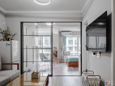 雅居乐花园-53㎡-北欧风效果图