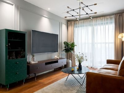 龙城国际-108㎡-现代风效果图