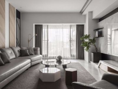 融创九樾府-110㎡-简约风效果图