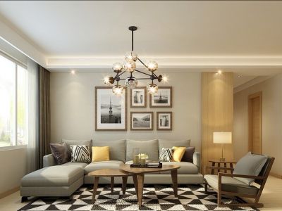 银海元隆熙府-163㎡-现代风效果图