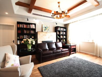 中铁瑞景名城-165㎡-美式风效果图