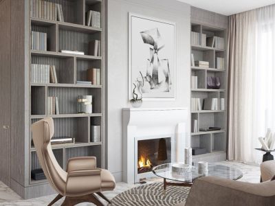 中国铁建国际城-86㎡-北欧风效果图