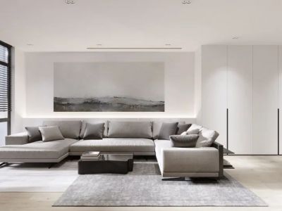 百花新苑-138㎡-现代风效果图