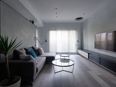 恒大中央广场-81㎡-现代风效果图