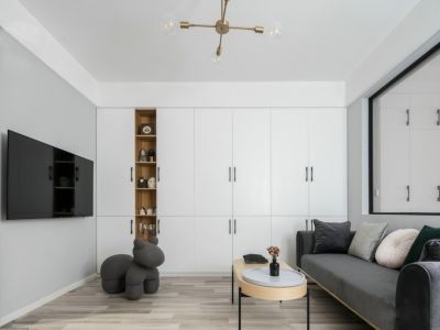 万科新都荟-78㎡-北欧风效果图