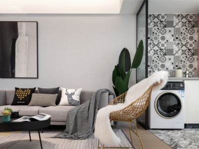 碧桂园·凤凰城-85㎡-北欧风效果图