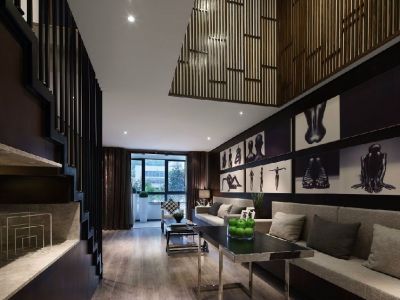 碧海龙珠-120㎡-现代风效果图