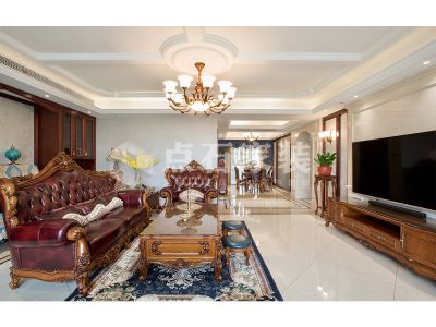 金科龙里东方-278㎡-欧式风效果图