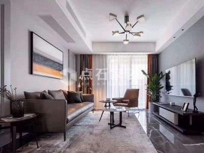 和泓蓝城桃花源-165㎡-现代风效果图