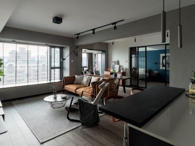 碧桂园西南上城-99㎡-现代风效果图