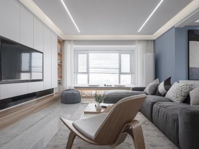 百花新苑-127㎡-现代风效果图