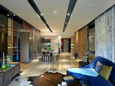 恒大文化旅游城-114㎡-现代风效果图