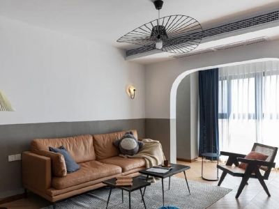 双龙镇-92㎡-现代风效果图