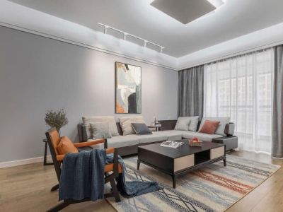 科华· 云玺台-113㎡-现代风效果图