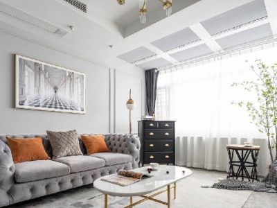 望江橡树林-115㎡-现代风效果图