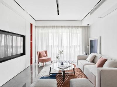 万科-90㎡-北欧风效果图