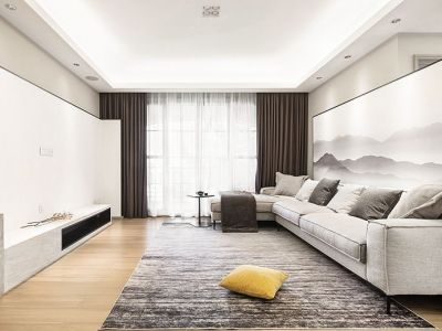 玫瑰郡-155㎡-现代风效果图