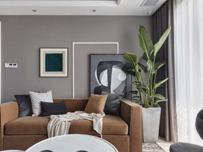 上东世家-129㎡-现代风效果图