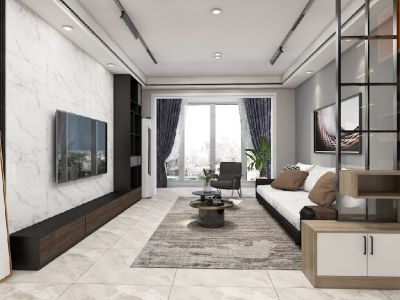 金海国际花园-106㎡-简约风效果图