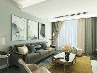 科大广场-84㎡-现代风效果图