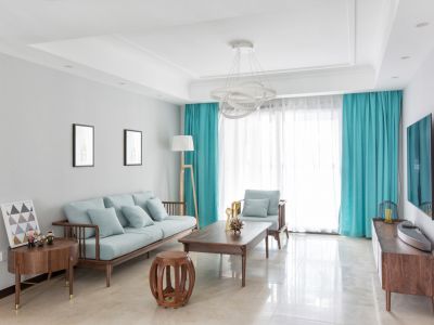 洲际华府广场-105㎡-简约风效果图