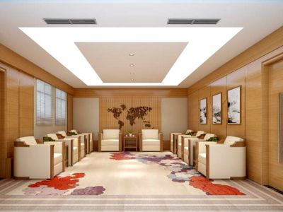 办公空间-1200㎡-现代风效果图