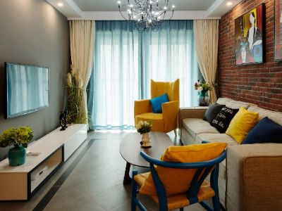 长城福苑-110㎡-北欧风效果图