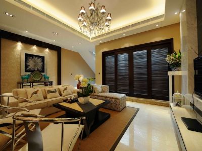 仁和春天大道-129㎡-现代风效果图