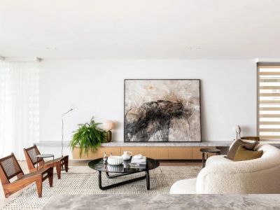 机电小区-135㎡-简约风效果图