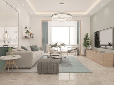 美域盛景-128㎡-北欧风效果图