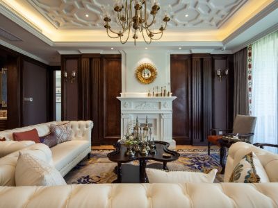 泉水N3区-170㎡-美式风效果图