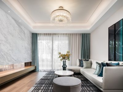 协信天骄城-114㎡-轻奢风效果图