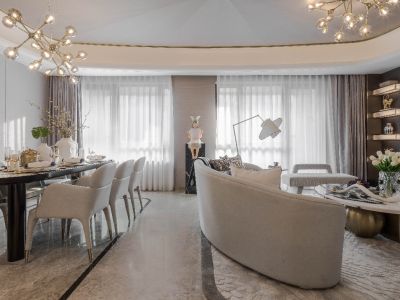 中海寰湖时代-98㎡-现代风效果图