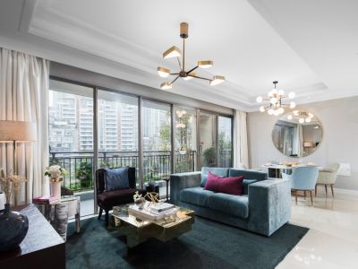 佳兆业和光雅院-117㎡-美式风效果图