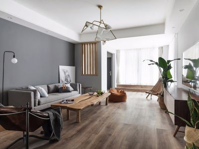 天兴新家园-100㎡-北欧风效果图