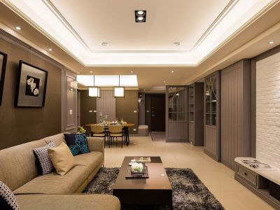 高新和园-146㎡-现代风效果图