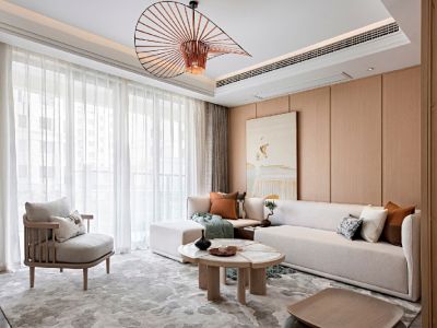 合景映月湾-150㎡-日式风效果图