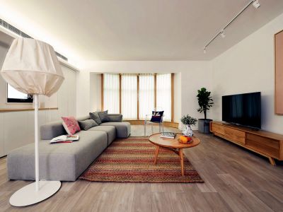 保利碧桂园公园大道-140㎡-北欧风效果图