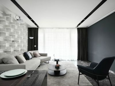 上国阙-112㎡-现代风效果图