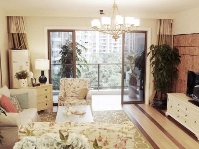 国玉金都-133㎡-美式风效果图