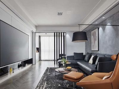 君雅院-135㎡-现代风效果图