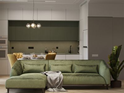 佳兆业和光雅院-117㎡-现代风效果图