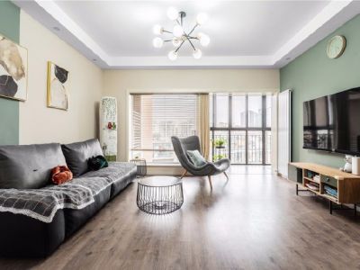 书香名苑现代风格116平米三居室装修案例