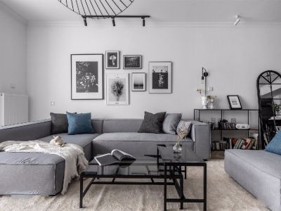 东湖星城现代风格120平米三居室装修案例