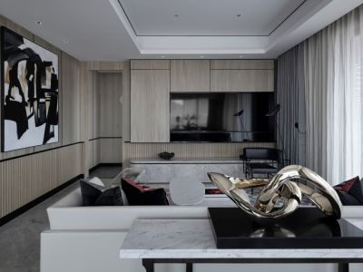 融信海月平江-125㎡-现代风效果图