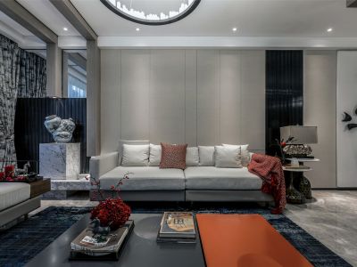 诺德姑苏上府-119㎡-现代风效果图