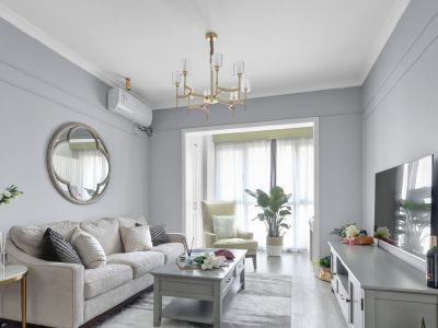 78㎡二居室现代简约装修案例