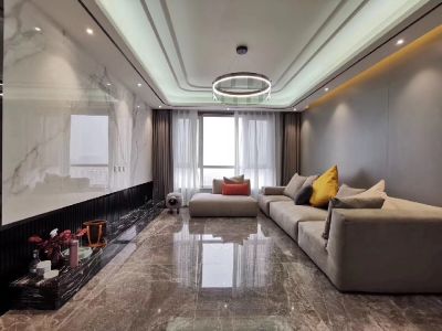 汇福佳园-109㎡-现代风效果图